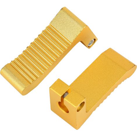 Repose-pieds moto 2 pièces, accessoires de modification pour PEG REST 43CC 47CC 49CC, doré (1/5)
