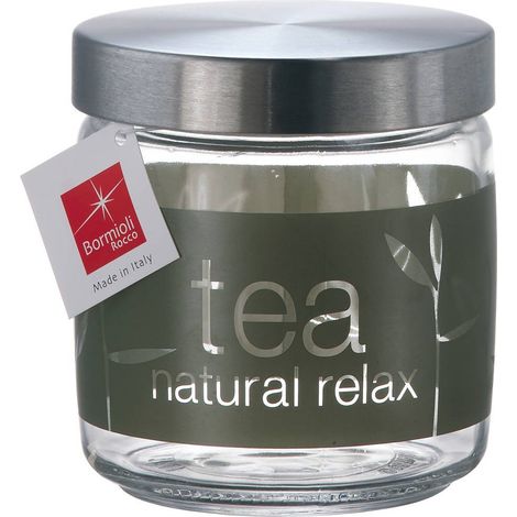 Bormioli Rocco Giara Récipient à thé naturel pour articles en vrac 750 ml (1/3)
