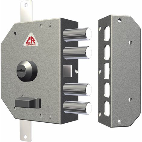 C.R. ART. 3250 SERRATURA DI SICUREZZA CON CHIAVE DESTRA SENZA ASTE (1/2)