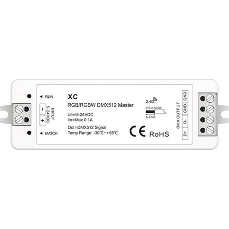 Controller RF-DMX512 RGB/RGBW Bianco