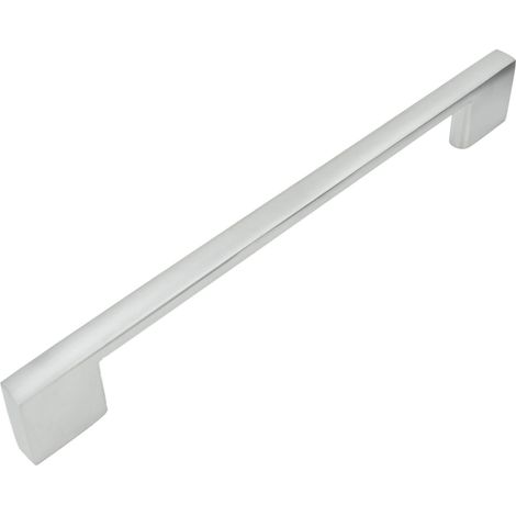 Maniglia per mobili in argento 160 mm in metallo (1/5)