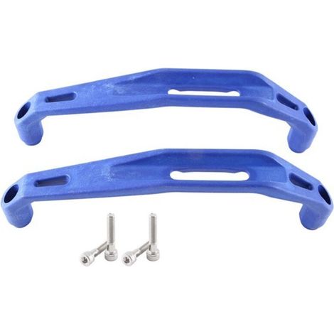 Set. Farbe: Blau. Material: Metall. Sozius-Haltegriffe/Armlehnen für Motorräder. Geeignet für: (1/4)