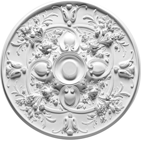 Rosone soffitto parete in poliuretano Orac R24 LUXXUS decorazione per interni d 79 cm (1/6)