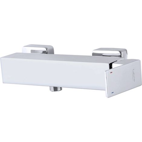 MITIGEUR DE DOUCHE CHROME CARRÉ CUBE (1/5)