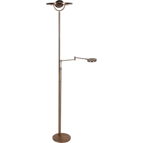 Steinhauer Exclusive - stehlampe - Soleil2 - bronze - kunststoff