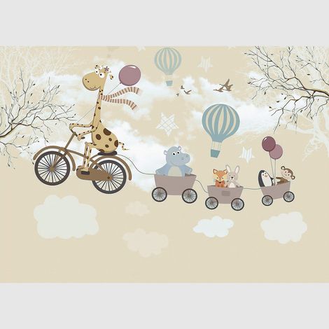 Papier peint intissé - Ballon Express - 375x270 cm (1/2)