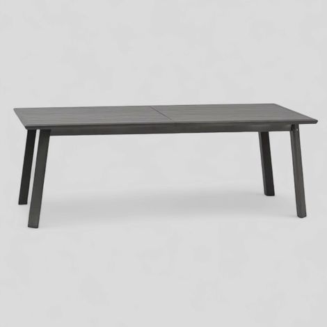 TAVOLO ALL. CM 220X76 IN METALLO ANTRACITE (1/3)