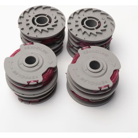 Compatible avec les tondeuses Flymo : bobine FLY021 et 513937190 et capuchon FLY060 — Kit d'accessoires pour tondeuse, G