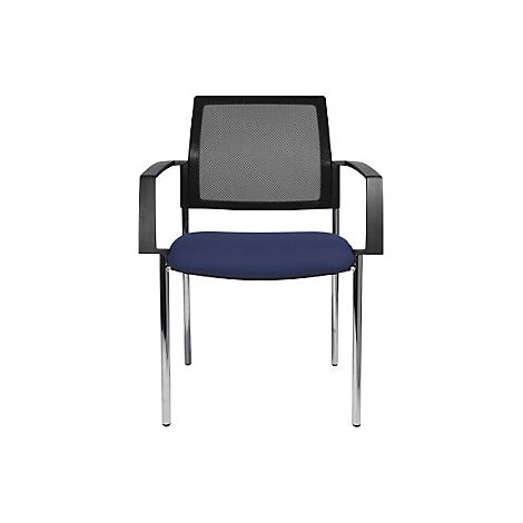 Topstar  Sedia impilabile in rete  a 4 gambe  conf da 2 pz 