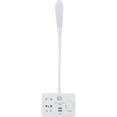 Multifunktionale Schreibtischlampe mit Universalsteckdosenadapter und Netzteil für das Homeoffice (1/5)