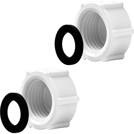 2 pcs Bouchon de valve de vidange compatible avec Intex Pools 11456 Filtre à sable Bouchon de vidange avec joint torique pour piscine hors sol,bouchon de vidange pour pompes à filtre à sable et (1/5)