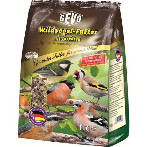 GEVO® Wildvogelfutter mit Insekten 1 kg