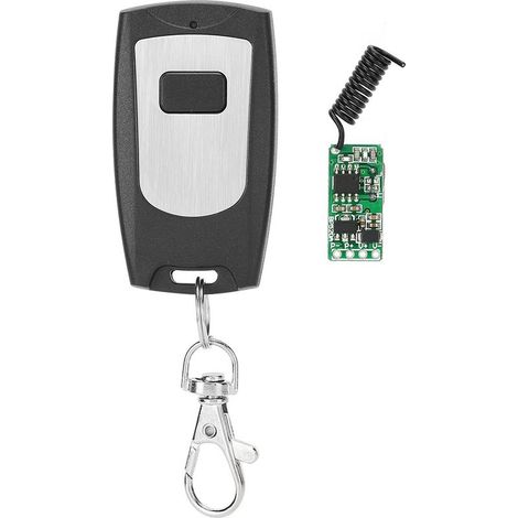 Interrupteur Silencieux à Télécommande Portable 433.92MHz en Micro Silicium Contrôlé MOS (1/5)