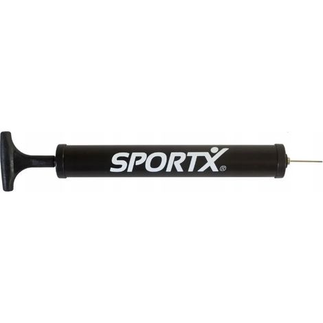 SportX - Bomba de aire para balones de 30 cm, color negro - 2001343 (1/2)
