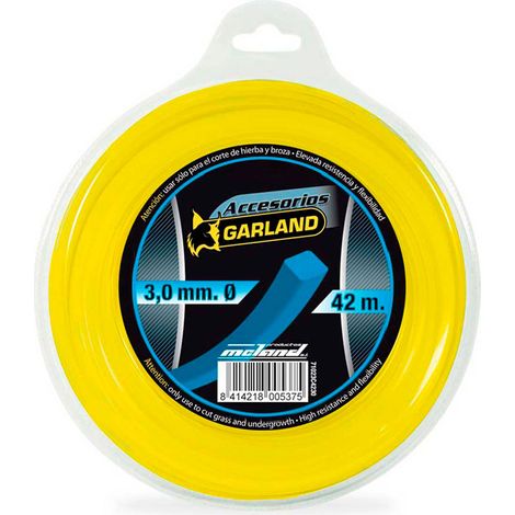 S.of. Fil Distributeur Pour Débroussailleuse 42m ø3,0mm Carré 71023c4230 Garland (1/3)