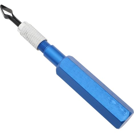 Outil de soudage au sol en alliage d'aluminium, poignées ergonomiques efficaces, couteau à parer multifonctionnel pour PVC et plastique (1/5)