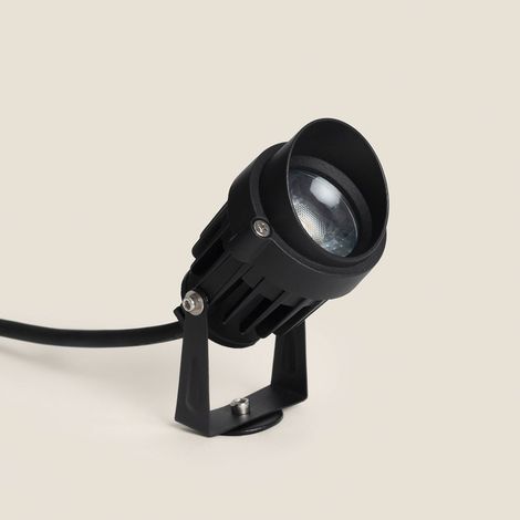 Faretto LED per Esterni con Picchetto Zen 4000K Nero Bianco Naturale 7 W (1/5)