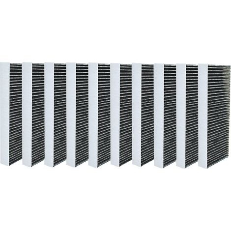 Filtro de carbón AllSpares (2 uds.) apto para placas de cocción BAKFS (sin olor a pescado), Bora Basic y GP4 (338x123x42 mm) (1/5)