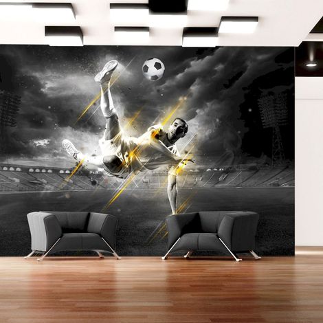Papier peint adhésif Légende du football - 147 x 105 cm