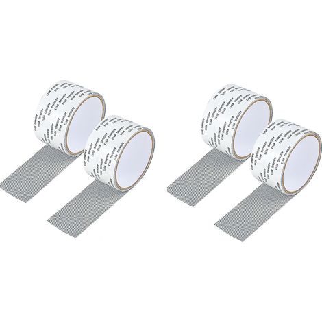 Fliegengitter Reparatur Klebeband 4 Rollen Grau 5cm x 2m (1/5)