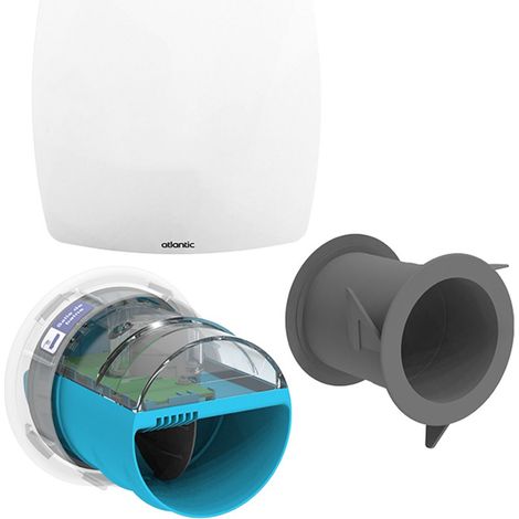e-Twist&Go-Kit für Hygrogenius mit 1 Anschlus s 80 Badezimmer + 1 Line-Abdeckung - ATLANTIC - 526290 (1/2)