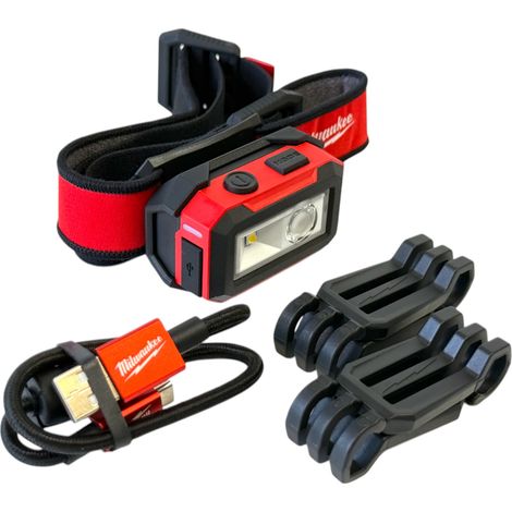 Milwaukee IR HL450 linterna frontal negra potente (1/5)