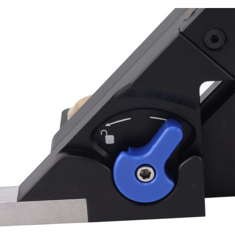Outil de centrage automatique 1/2" en alliage d'aluminium, haute précision, pour scie circulaire et défonceuse. (1/5)