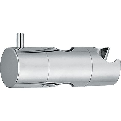 Supporto scorrevole in abs cromato per asta d. 25 mm cromo (1/2)