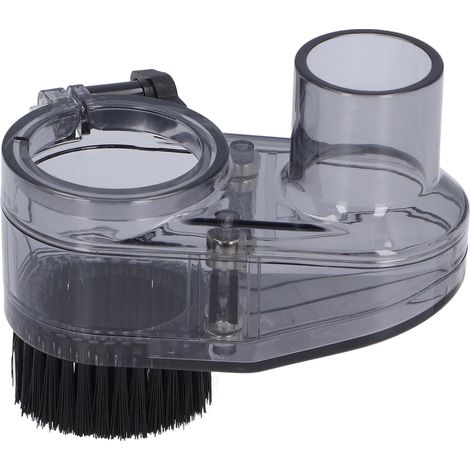 Ortviai Chaussure anti-poussière pour fraiseuse CNC – 45 mm, transparente avec brosse en nylon et réglage magnétique