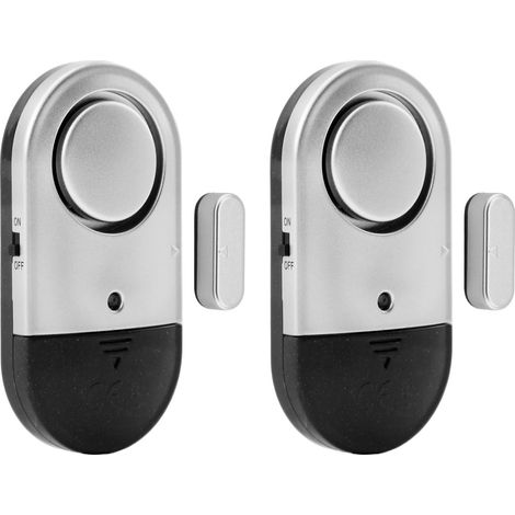 Tür- und Fensteralarm für mehr Sicherheit im Haus, kabelloser Magnetalarm mit 120 dB für Haus, Geschäft, Büro, Garage (1/5)