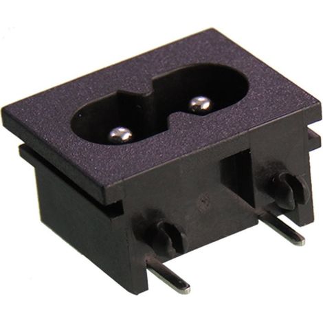 Conector Alimentación Placa PCB 2 pines Macho (1/5)