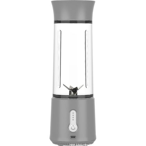 Extracteur de jus (gris), extracteur de jus électrique pour fruits et légumes, mini extracteur de jus pour usage domestique (1/2)