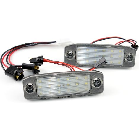 Éclairage de plaque d'immatriculation à LED 6000 K blanc froid 12 V CANBUS pour Kia Sportage 2011-2015, Hyundai I30 CW 2008-2010 (1/2)