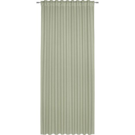 Mömax Fertigvorhang Andi Grün ca. 140x245cm, 2er Set (1/5)