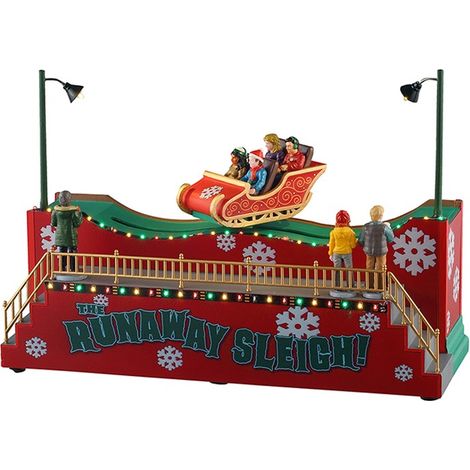 The Runaway Sleigh con fuente de alimentación 4.5V Cód. 54453