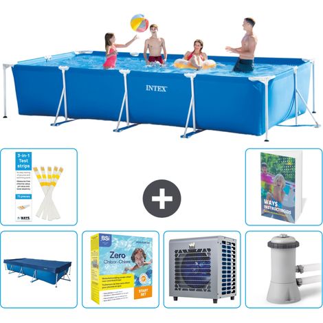Intex Piscina con struttura Rettangolare - 450x220x84 cm - 7-pezzi  S84 (1/5)