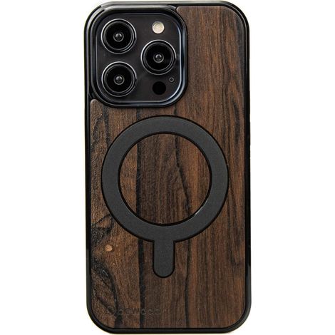 Custodia in legno Bewood per iPhone 15 Pro ZIRICOTE con MagSafe (1/3)
