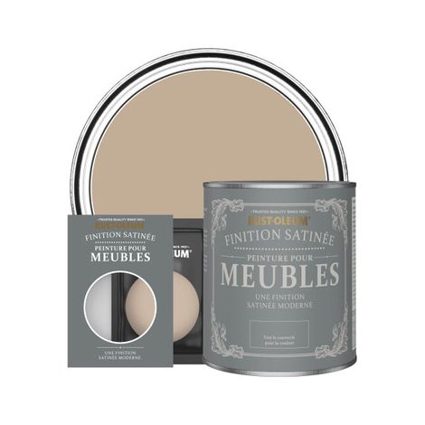 Peinture pour Meubles Finition Satinée - Caramel Salé (1/3)