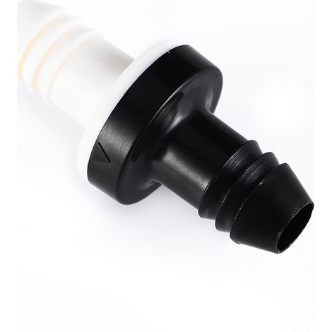 Clapet anti-retour en ligne en caoutchouc silicone pour liquides et air unidirectionnel (1/5)