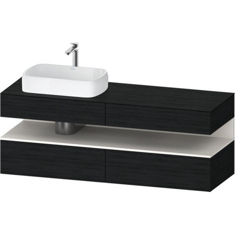 Duravit Collection One Meuble sous-vasque sur console, 2 tiroirs,