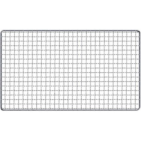 Grille de barbecue en acier inoxydable (1 pièce)-40X20CM