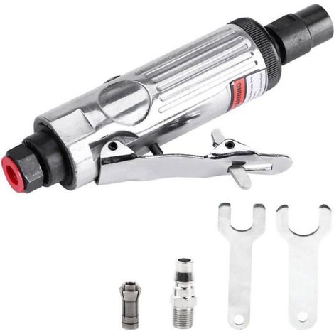 Meuleuse d'angle Pneumatique Meuleuse Pneumatique Faible Bruit pour Outils de Moulage Argent (1/4)