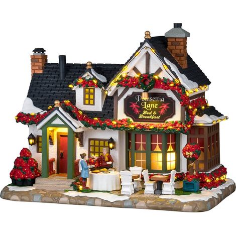 Poinsettia Lane Bed & Breakfast - LEMAX COD. 65525