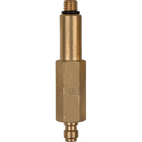 KS Tools 150.2345 Adapterstück (lang) M8x1,0 AG + 1/4'' Schlauchanschluss
