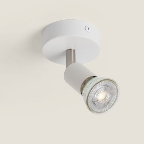 Wandleuchte Ausrichtbar Aluminium 1 Strahler Oasis Weiss Weiß