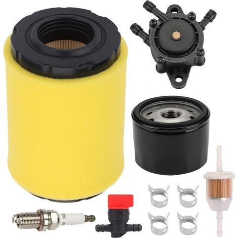 MIU14395 Air Filter with Fuel Pump Replacement for John Deere D100 D105 D110 D130 D140 D160 D170 D125 L105 L107 LA135 Briggs Tractor Mower 796031 5913344 5942 01