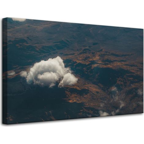 Leinwanddruck Natur aus der Vogelperspektive 80x50 cm