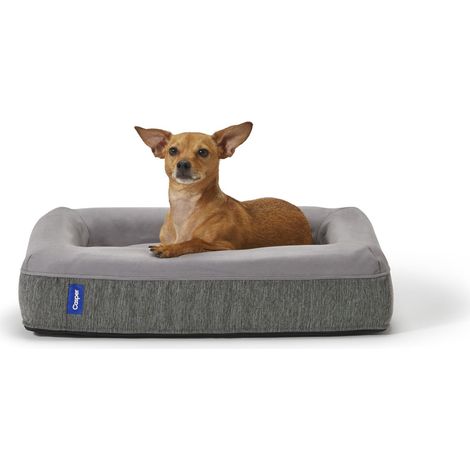 Panier pour Chien en Mousse à mémoire de Forme Gris Taille L (1/5)
