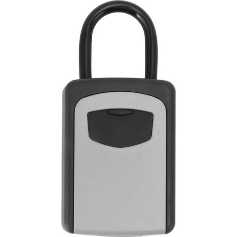 boîte de rangement-Boîte à clés de sécurité murale grande capacité à code réinitialisable 4 chiffres (1/4)