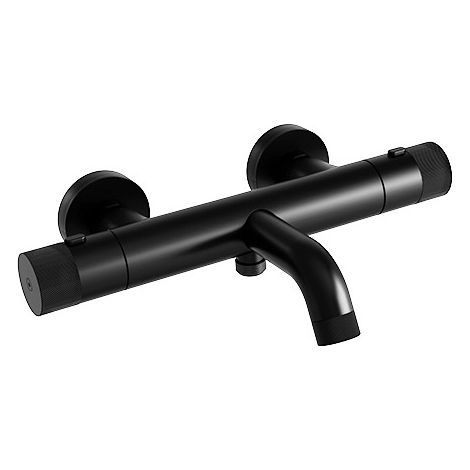 Mitigeur thermostatique bain douche BLACKMAT EAST SIDE - CRISTINA ONDYNA ES15713 (1/2)
